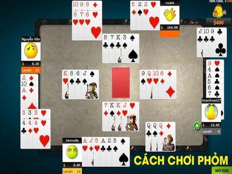 Kỹ năng phán đoán, quan sát nhạy bén của game thủ khi chơi phỏm 8 cây